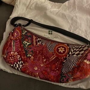 Vintage Velour Kate Spade Baguette Purse